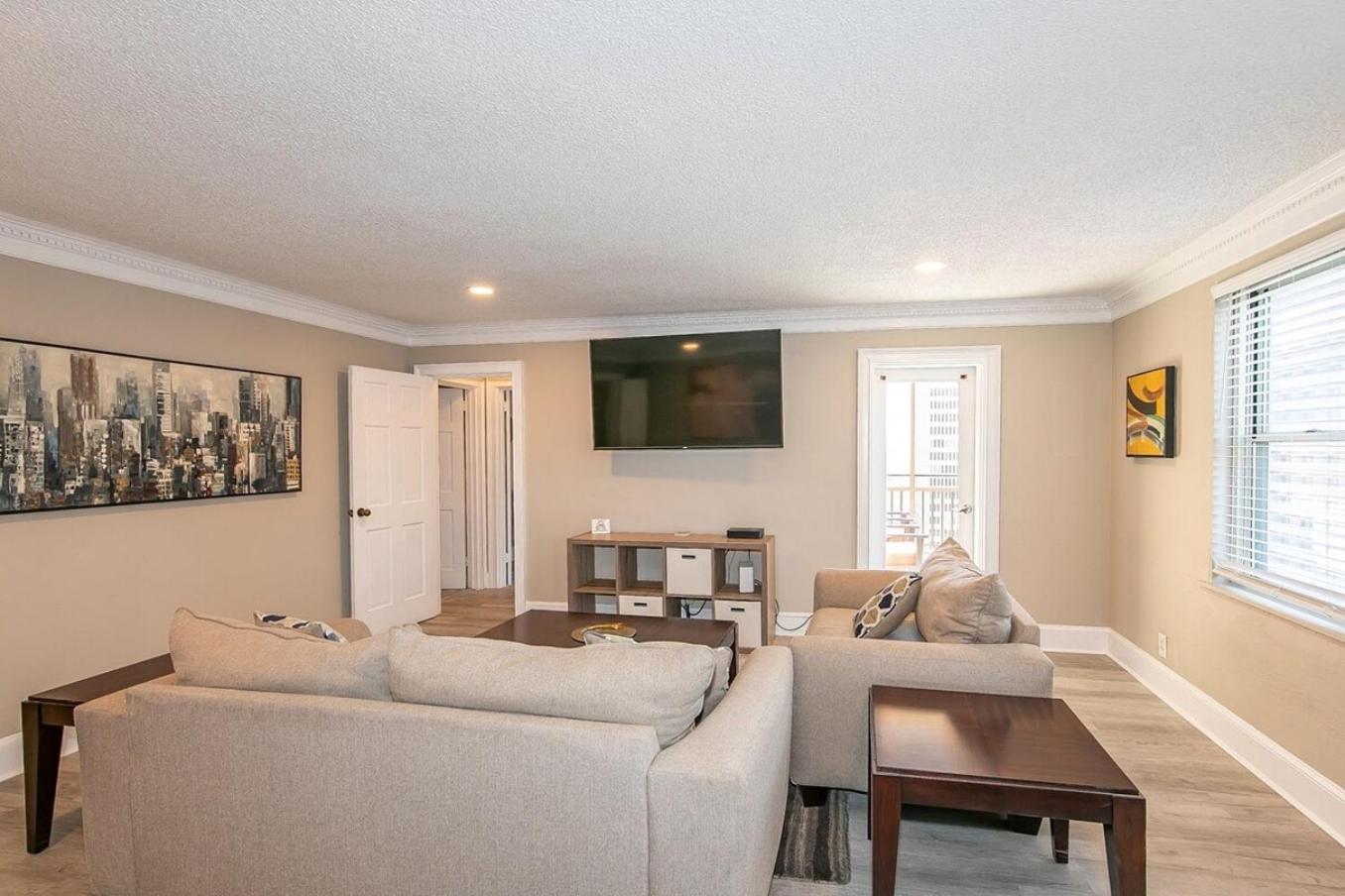 High Rise Downtown Condo With Skyline View Atlanta Bagian luar foto